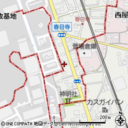 日本ベッド製造株式会社　名古屋営業所周辺の地図