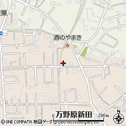 静岡県富士宮市万野原新田4036周辺の地図