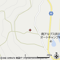 静岡県静岡市葵区田代612周辺の地図