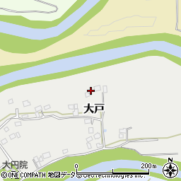 千葉県夷隅郡大多喜町大戸123周辺の地図