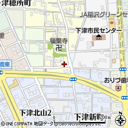 愛知県稲沢市下津片町221周辺の地図