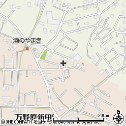 静岡県富士宮市万野原新田4033-26周辺の地図