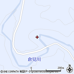 岡山県津山市加茂町倉見735周辺の地図