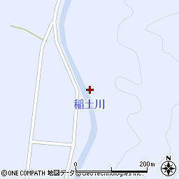 兵庫県丹波市青垣町稲土252周辺の地図