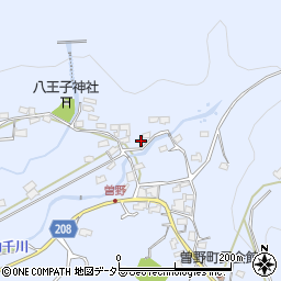 愛知県瀬戸市曽野町1650周辺の地図