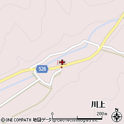 兵庫県朝来市川上175周辺の地図