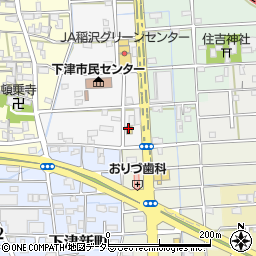 ローソンストア１００稲沢下津店周辺の地図