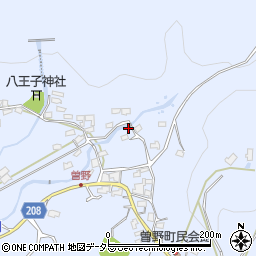 愛知県瀬戸市曽野町1717周辺の地図