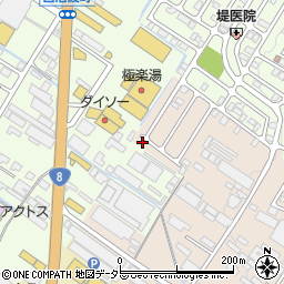 滋賀県彦根市地蔵町120-58周辺の地図