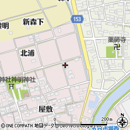 愛知県一宮市丹陽町五日市場屋敷67周辺の地図