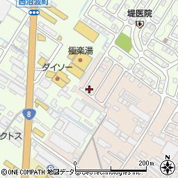 滋賀県彦根市地蔵町120-116周辺の地図