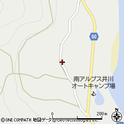 静岡県静岡市葵区田代626周辺の地図