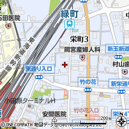 相湘１１栄町ビル周辺の地図