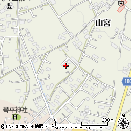 静岡県富士宮市山宮999周辺の地図