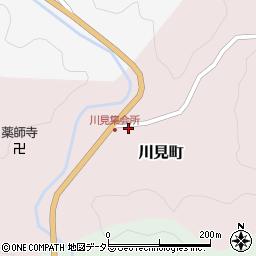 愛知県豊田市川見町外手周辺の地図