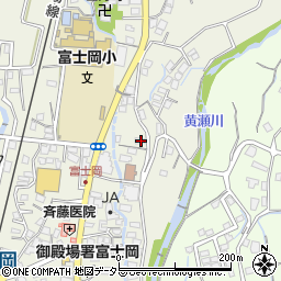 静岡県御殿場市中山431周辺の地図