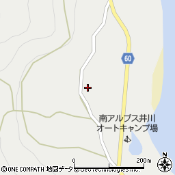 静岡県静岡市葵区田代622-1周辺の地図