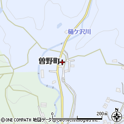 愛知県瀬戸市曽野町1141周辺の地図
