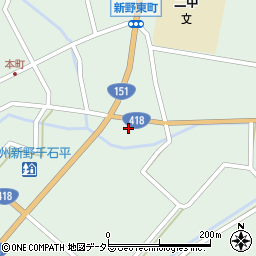 有限会社金田モータース周辺の地図