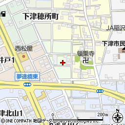愛知県稲沢市下津小井戸町周辺の地図