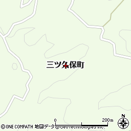愛知県豊田市三ツ久保町周辺の地図