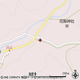 兵庫県朝来市川上210周辺の地図