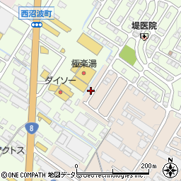 滋賀県彦根市地蔵町120-53周辺の地図