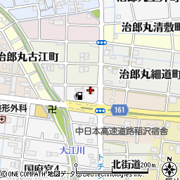 ローソン稲沢治郎丸店周辺の地図