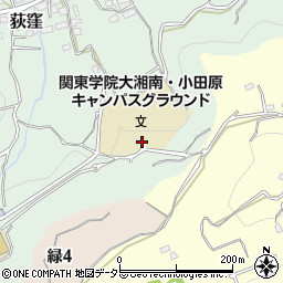 神奈川県小田原市荻窪832周辺の地図