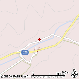 兵庫県朝来市川上392-1周辺の地図