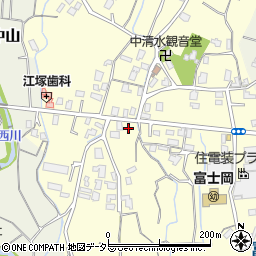 静岡県御殿場市中清水73-1周辺の地図