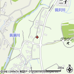 静岡県御殿場市二子210周辺の地図