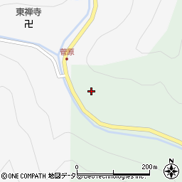 京都府京都市左京区広河原下之町255周辺の地図