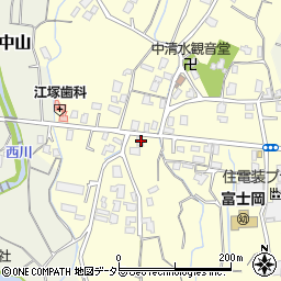 静岡県御殿場市中清水73周辺の地図