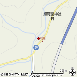 京都府船井郡京丹波町大簾周辺の地図