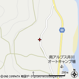 静岡県静岡市葵区田代620周辺の地図