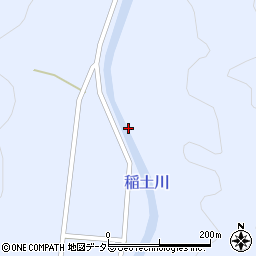 兵庫県丹波市青垣町稲土286周辺の地図