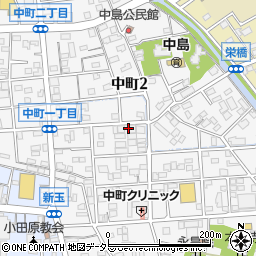 釜福 小田原店周辺の地図