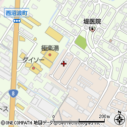 滋賀県彦根市地蔵町120-122周辺の地図