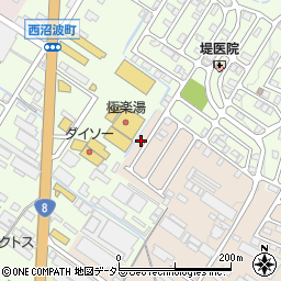 滋賀県彦根市地蔵町120-51周辺の地図