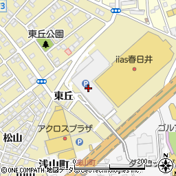 愛知県春日井市六軒屋町東丘17-20周辺の地図