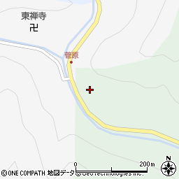 京都府京都市左京区広河原下之町261周辺の地図