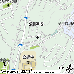 江口荘周辺の地図