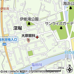 千葉県いすみ市深堀1604-12周辺の地図