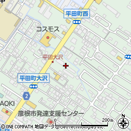 滋賀県立大学平田職員宿舎周辺の地図