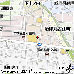 愛知県稲沢市国府宮神田町41周辺の地図