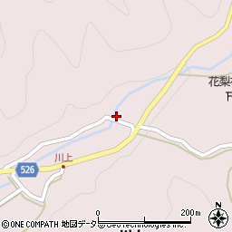 兵庫県朝来市川上226周辺の地図