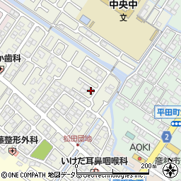 滋賀県彦根市西今町1286-8周辺の地図
