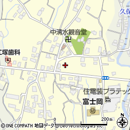 静岡県御殿場市中清水165-1周辺の地図