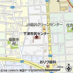 下津公民館周辺の地図